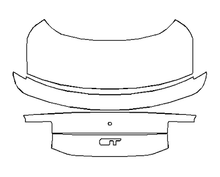 Load image into Gallery viewer, Trunk Lid PPF Kit | FORD MUSTANG FASTBACK GT 2024