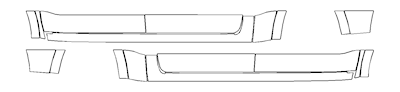 Rocker Panel PPF Kit | RAM 1500 LIMITED 2025