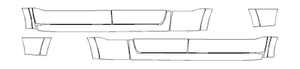 Rocker Panel PPF Kit | RAM 1500 LARAMIE 2024