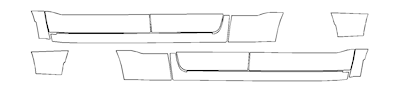 Rocker Panel PPF Kit | RAM 1500 BIG HORN 2024