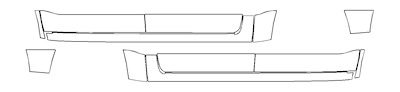 Rocker Panel PPF Kit | RAM 1500 REBEL 2021