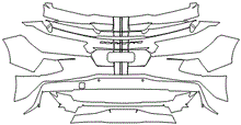 Load image into Gallery viewer, Rear Bumper Kit | CHEVROLET CORVETTE STINGRAY CONVERTIBLE 2023