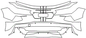 Rear Bumper Kit | CHEVROLET CORVETTE STINGRAY CONVERTIBLE 2023