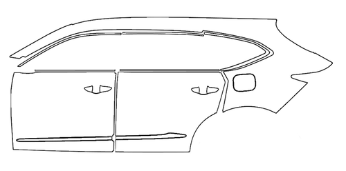 Left Side PPF Kit | ACURA MDX 2025