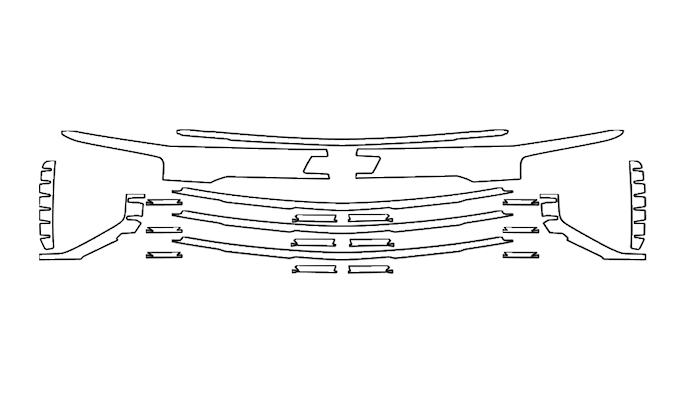 Grille PPF Kit | CHEVROLET TAHOE 2025