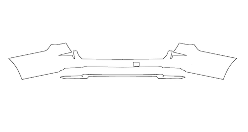 Rear Bumper PPF Kit | CHEVROLET SUBURBAN 2025