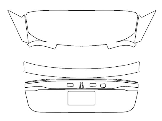 Rear Hatch PPF Kit | LINCOLN NAUTILUS 2024