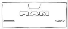 Load image into Gallery viewer, Tailgate PPF Kit | RAM 1500 BIG HORN 2025