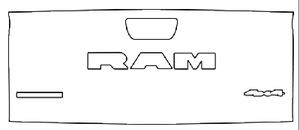 Tailgate PPF Kit | RAM 1500 BIG HORN 2025