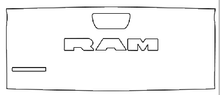 Load image into Gallery viewer, Tailgate PPF Kit | RAM 1500 BIG HORN 2025