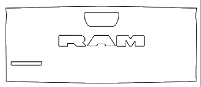 Tailgate PPF Kit | RAM 1500 BIG HORN 2025