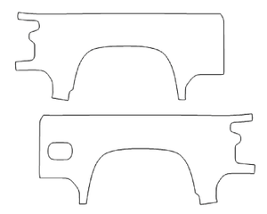 Outer Bed Panel PPF Kit | CHEVROLET SILVERADO 2500HD LTZ 2024