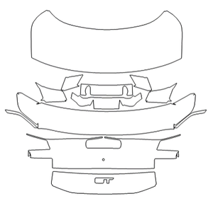 Trunk Lid PPF Kit | FORD MUSTANG FASTBACK GT 2024