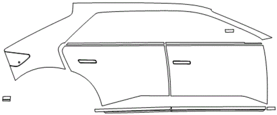 Right Side PPF Kit | HYUNDAI IONIQ 5 2024