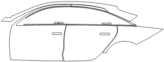 Left Side PPF Kit | HYUNDAI IONIQ 6 2023