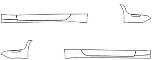 Rocker Panel Kit | FORD MUSTANG  FASTBACK SHELBY GT500 2023