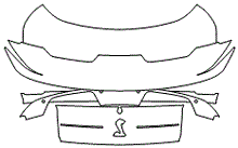 Load image into Gallery viewer, Trunk Lid Kit | FORD MUSTANG  FASTBACK SHELBY GT500 2023