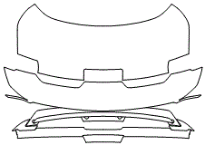 Trunk Lid Kit | FORD MUSTANG  FASTBACK SHELBY GT500 2023