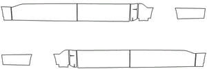 Rocker Panel Kit | FORD F-150 XL 2023