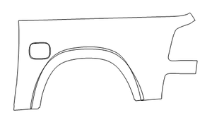 Left Side Box PPF Kit | RAM 1500 LARAMIE 2025