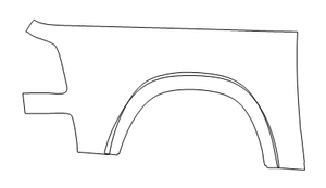 Right Side Box PPF Kit | RAM 1500 LARAMIE 2022