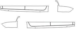 Rocker Panel Kit | CHRYSLER PACIFICA HYBRID 2023