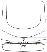 Load image into Gallery viewer, Trunk Lid Kit | TESLA MODEL S 2024