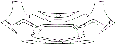 Bumper Kit | TOYOTA COROLLA SEDAN SE - XSE - NIGHTSHADE 2024