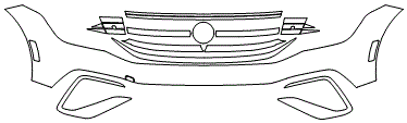 Bumper Kit | VOLKSWAGEN TIGUAN S - SE 2023