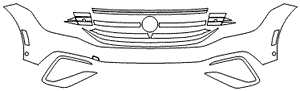 Bumper Kit | VOLKSWAGEN TIGUAN S - SE 2024