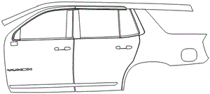 Left Side Kit | GMC YUKON 2022