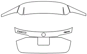 Trunk Lid Kit | MERCEDES BENZ GLE SUV 580 2020