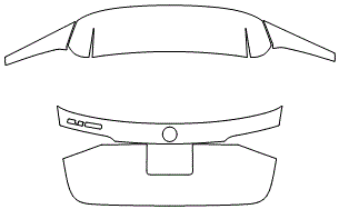 Trunk Lid Kit | MERCEDES BENZ GLE SUV 580 2020