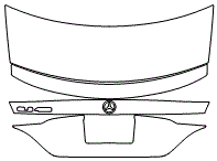 Trunk Lid Kit | MERCEDES BENZ CLS COUPE 400 550 2018