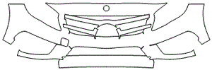 Grille and Bumper Kit | MERCEDES-BENZ GLA SUV 250 SPORT 2017